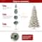 9ft. Pre-Lit Fir Artificial Christmas Tree, Warm White LED Lights